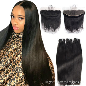 Full cuticle double drawn brazilian mink hair, real 100% human hair mink brazilian hair grade 10A bundles